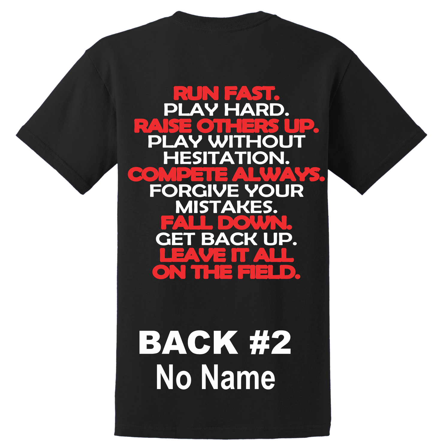 Black Port & Company® Short Sleeve Tee Youth XS-XL, Adult S-3X (6 AVAILABLE DESIGNS)