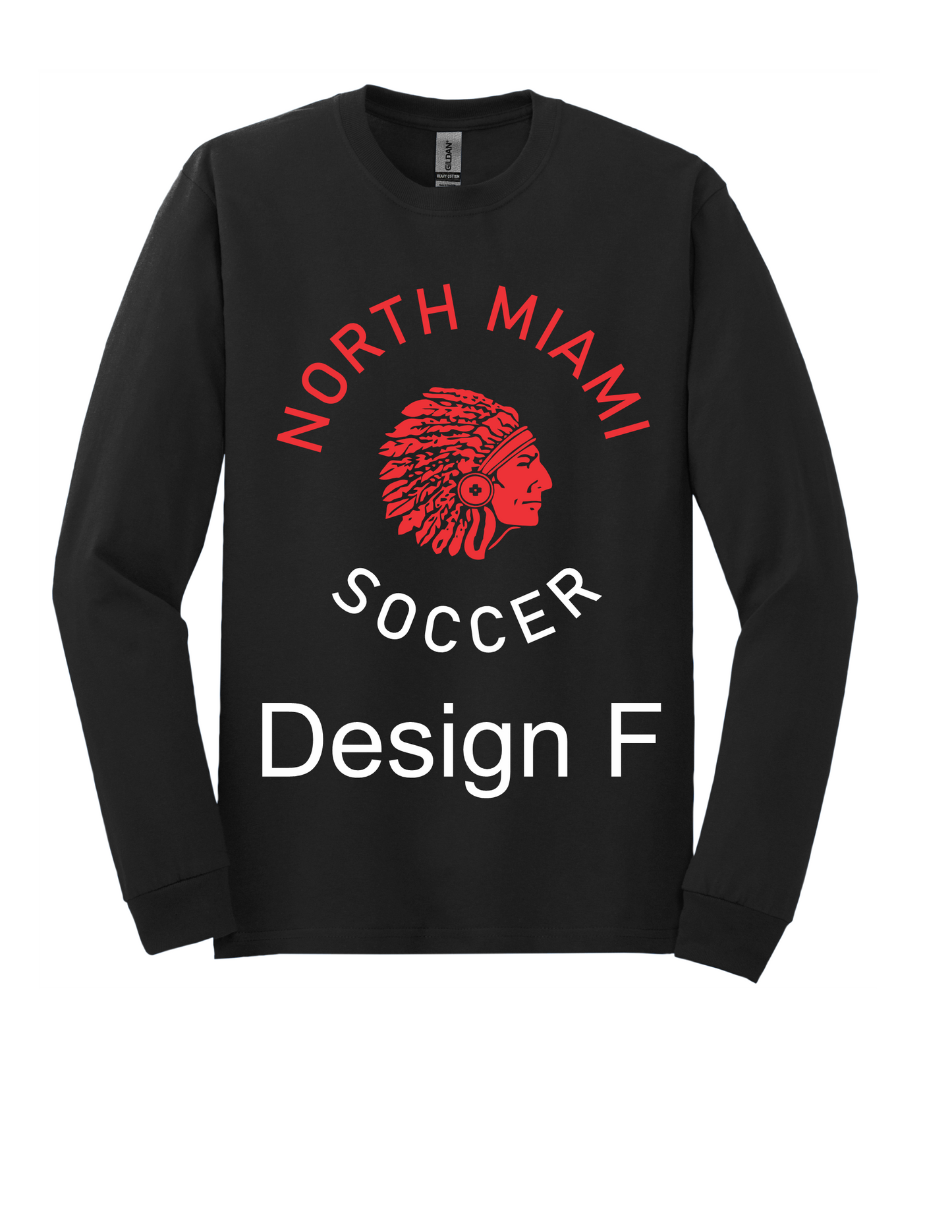 Black Port & Company® Long Sleeve Fan Favorite™ Tee S-3X (6 AVAILABLE DESIGNS)