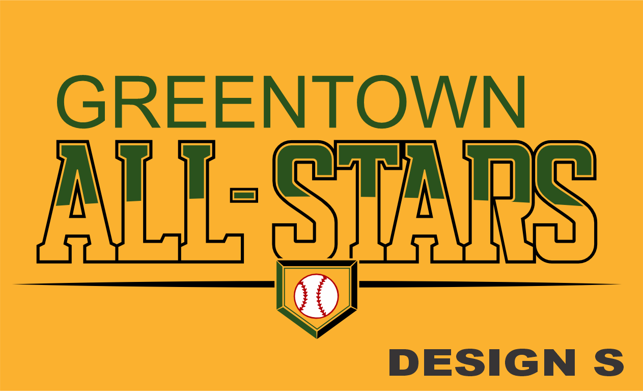 GREENTOWN ALL-STARS CREW SWEATSHIRT GOLD