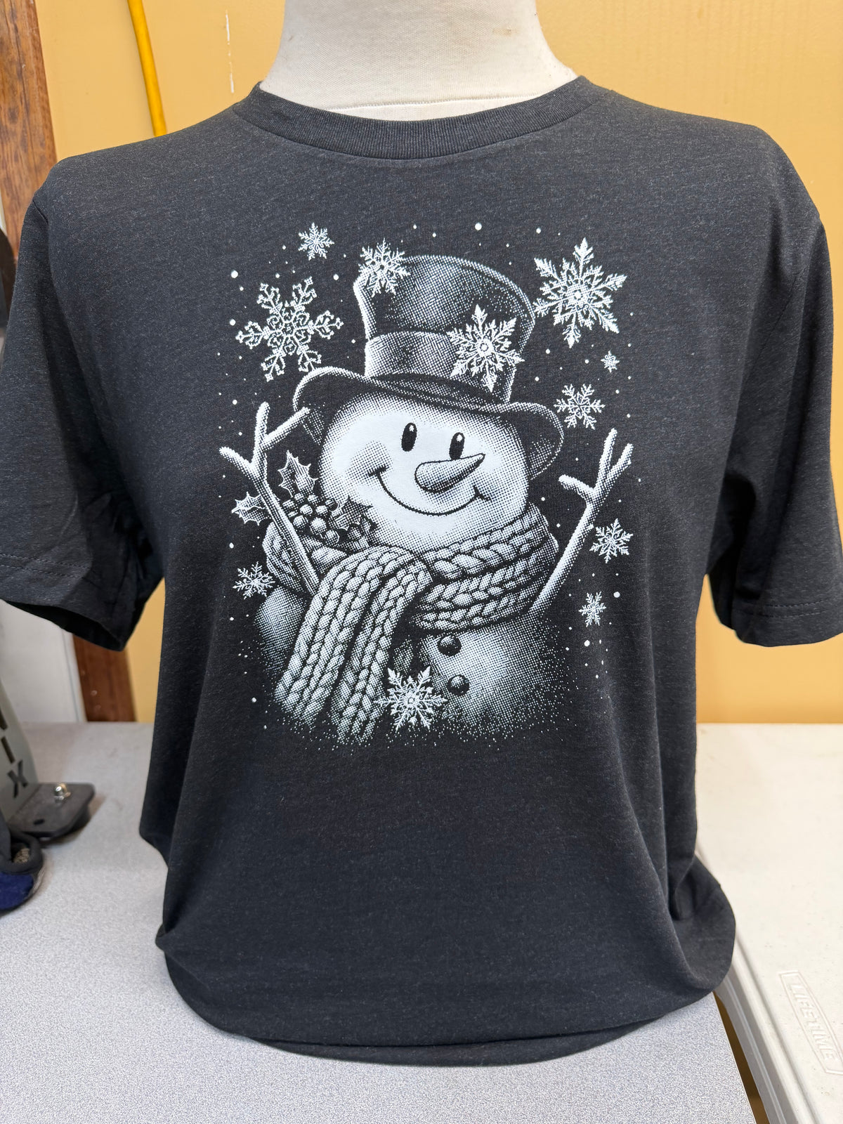 Black Magical Snowman T-Shirt SM-4X