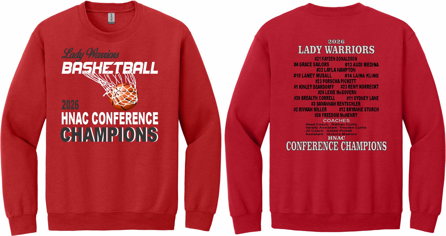 2026 LADY WARRIORS TEAM CHAMPIONSHIP CREW