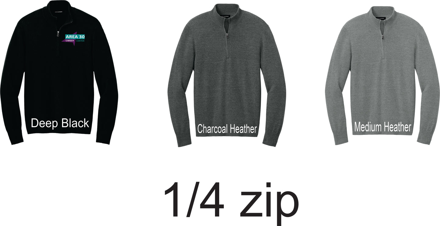 Area 30 1/4 Zip