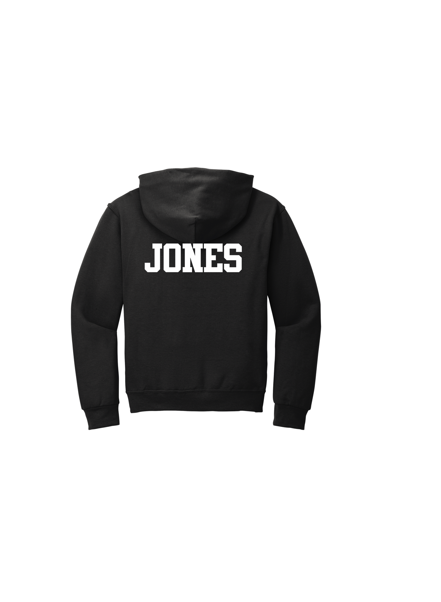 (Screened Design) JZ342 JERZEES® 996MR NuBlend® Unisex Hooded Sweatshirt