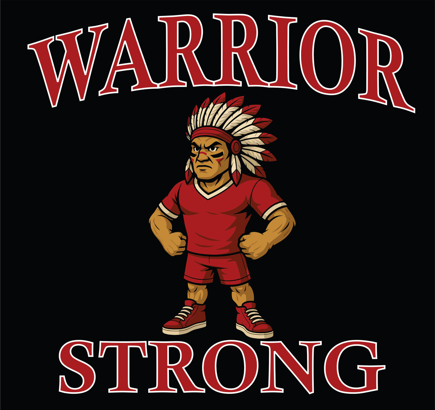 2025 WARRIOR STRONG BLACK