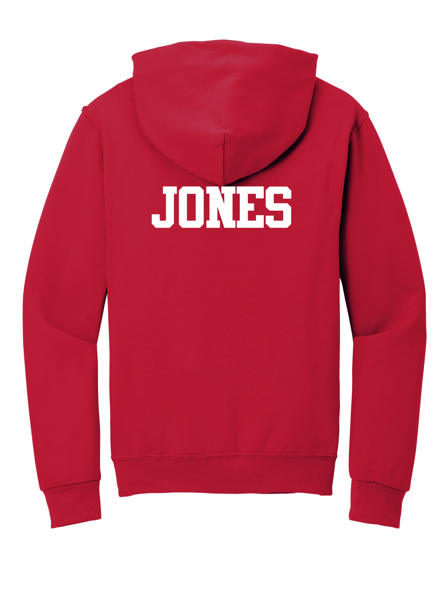 (Screened Design) JZ342 JERZEES® 996MR NuBlend® Unisex Hooded Sweatshirt