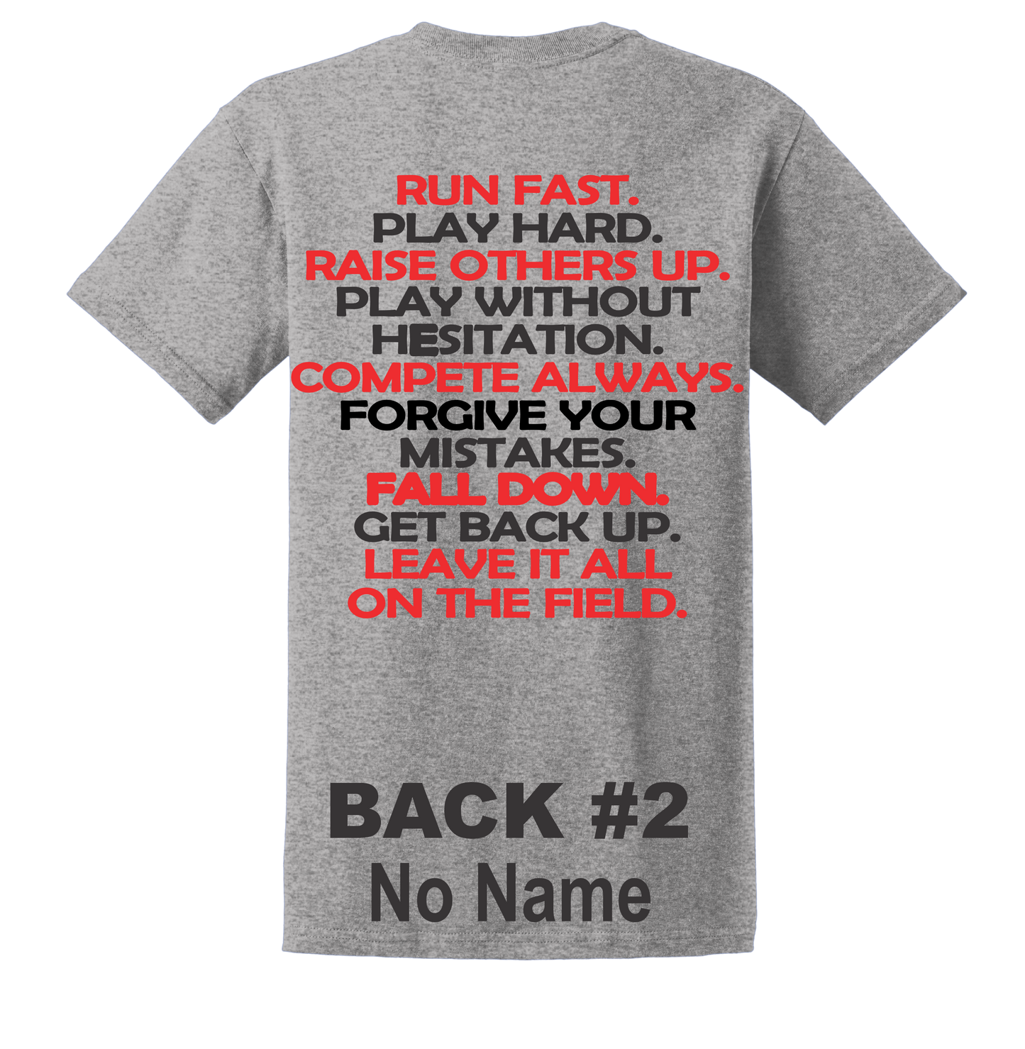Grey Port & Company® Core Cotton Tee YOUTH XS-XL, ADULT S-3X (6 AVAILABLE DESIGNS)