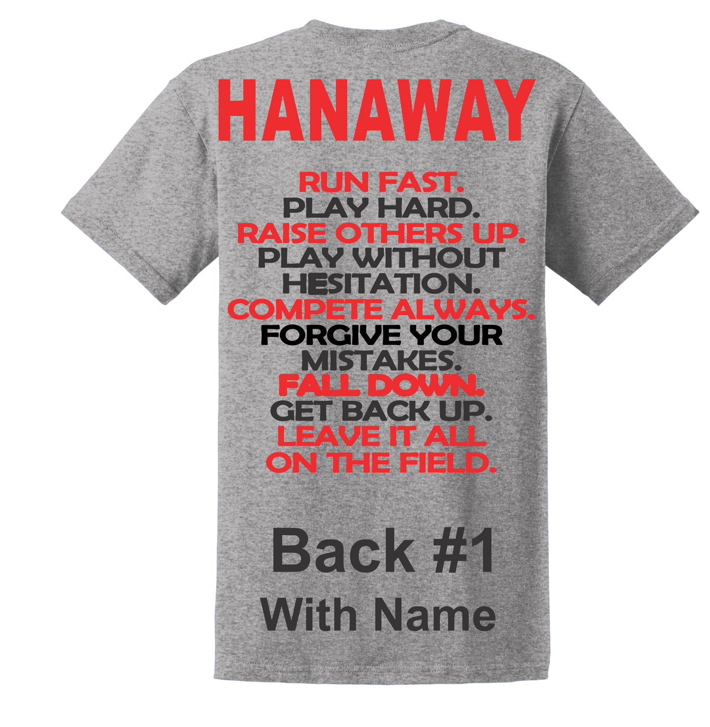 Grey Port & Company® Core Cotton Tee YOUTH XS-XL, ADULT S-3X (6 AVAILABLE DESIGNS)