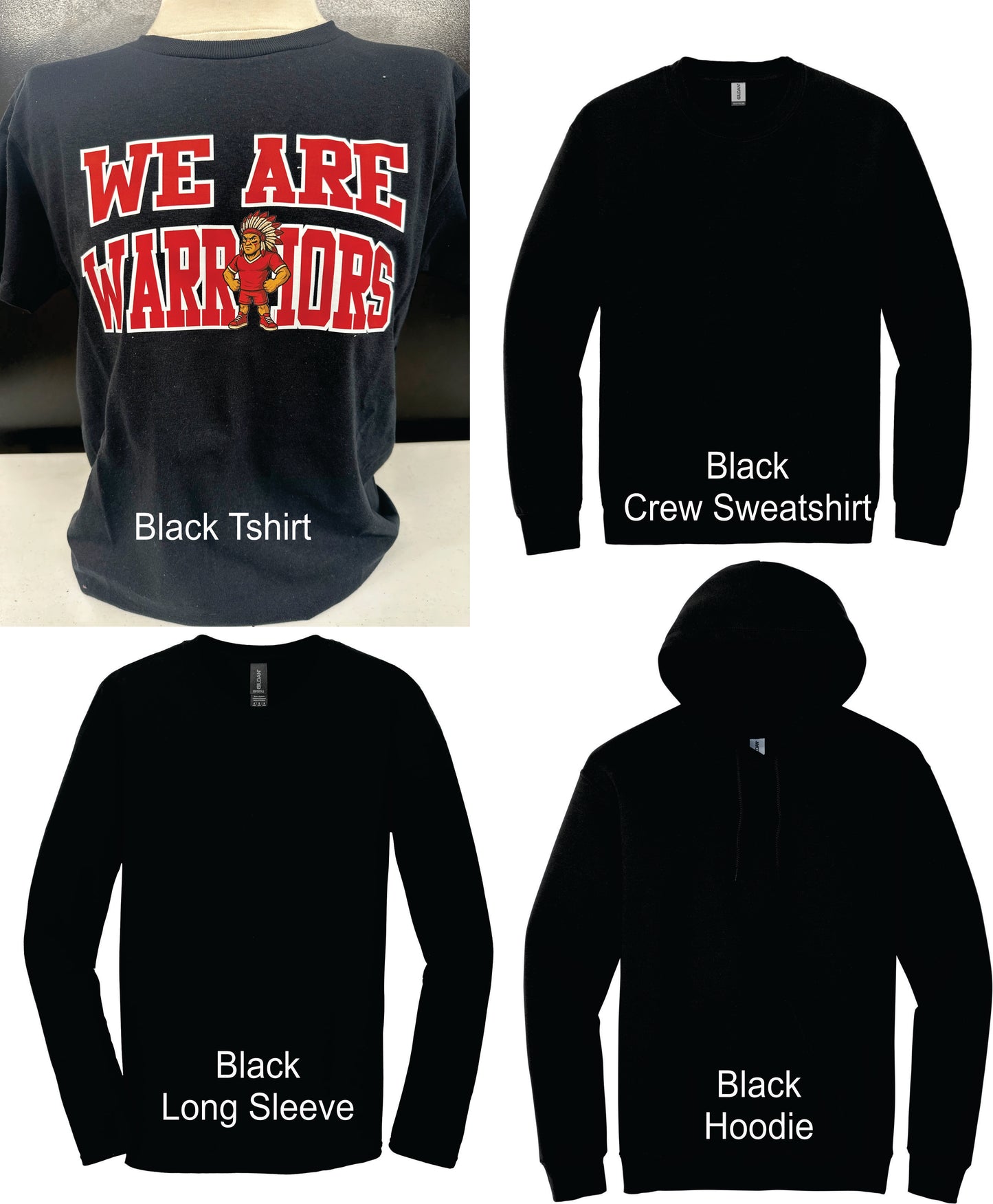 2025 WE ARE WARRIORS BLACK