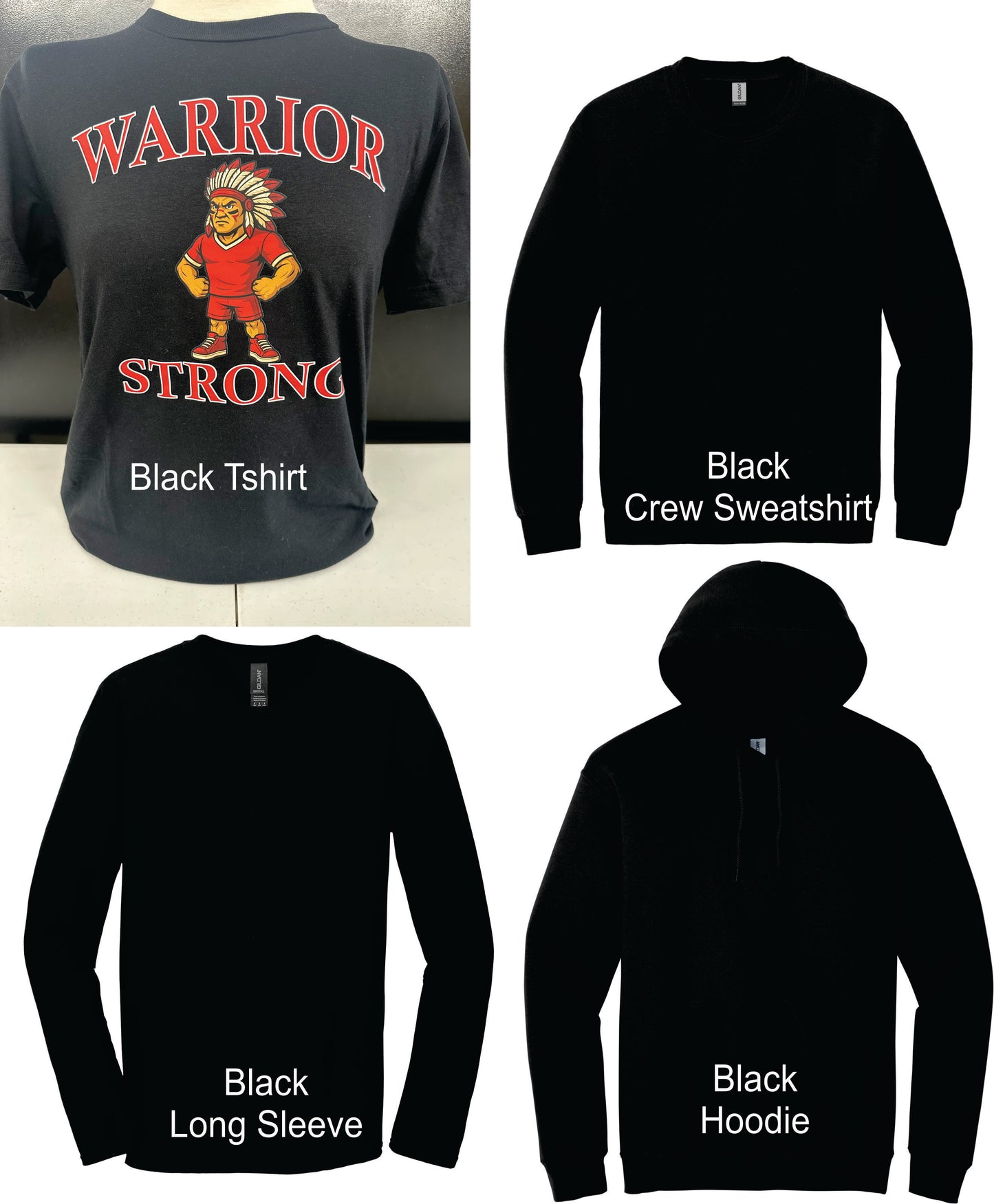 2025 WARRIOR STRONG BLACK