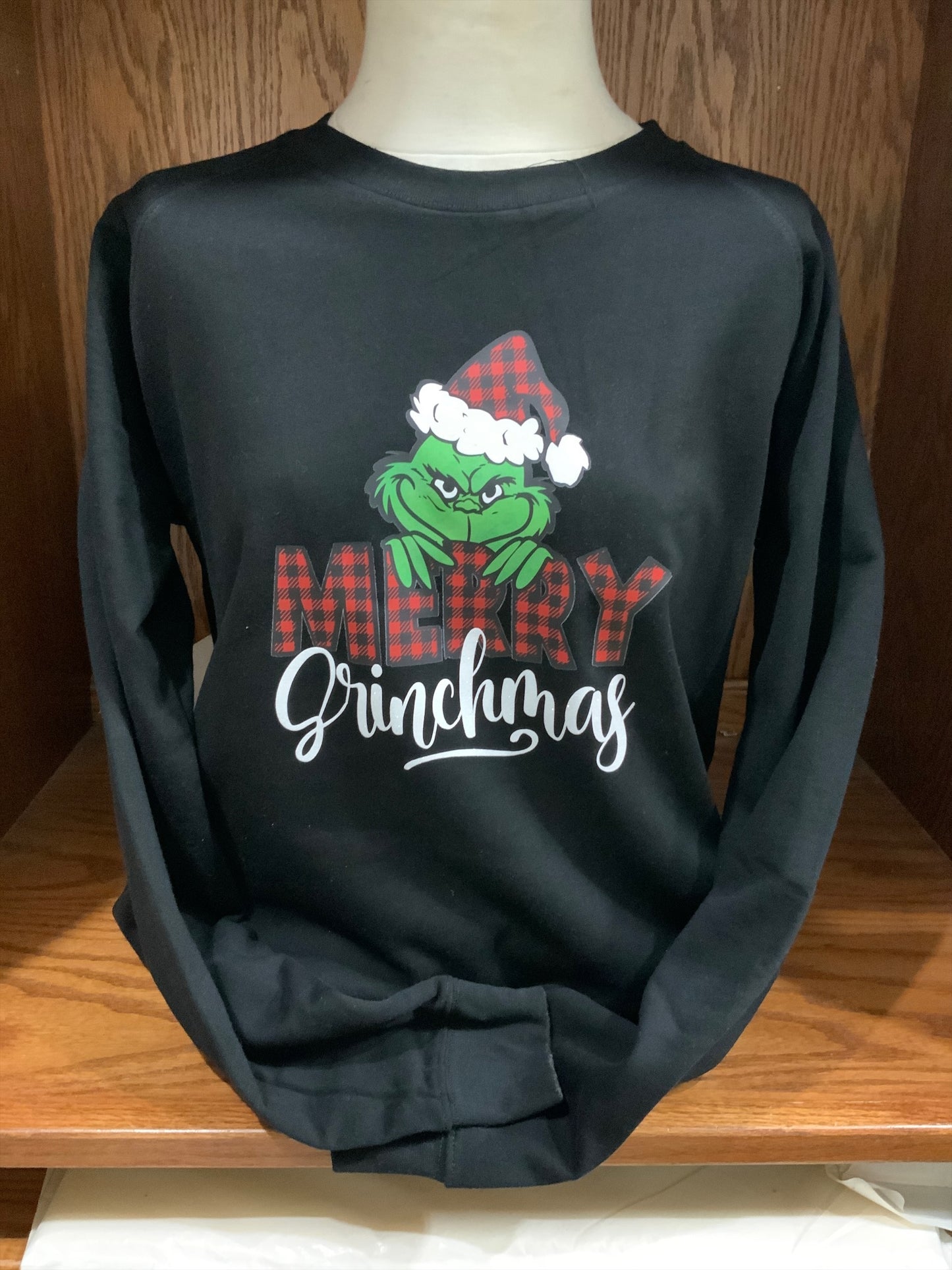 Black Tunic Grinchmas (Black) S-4X