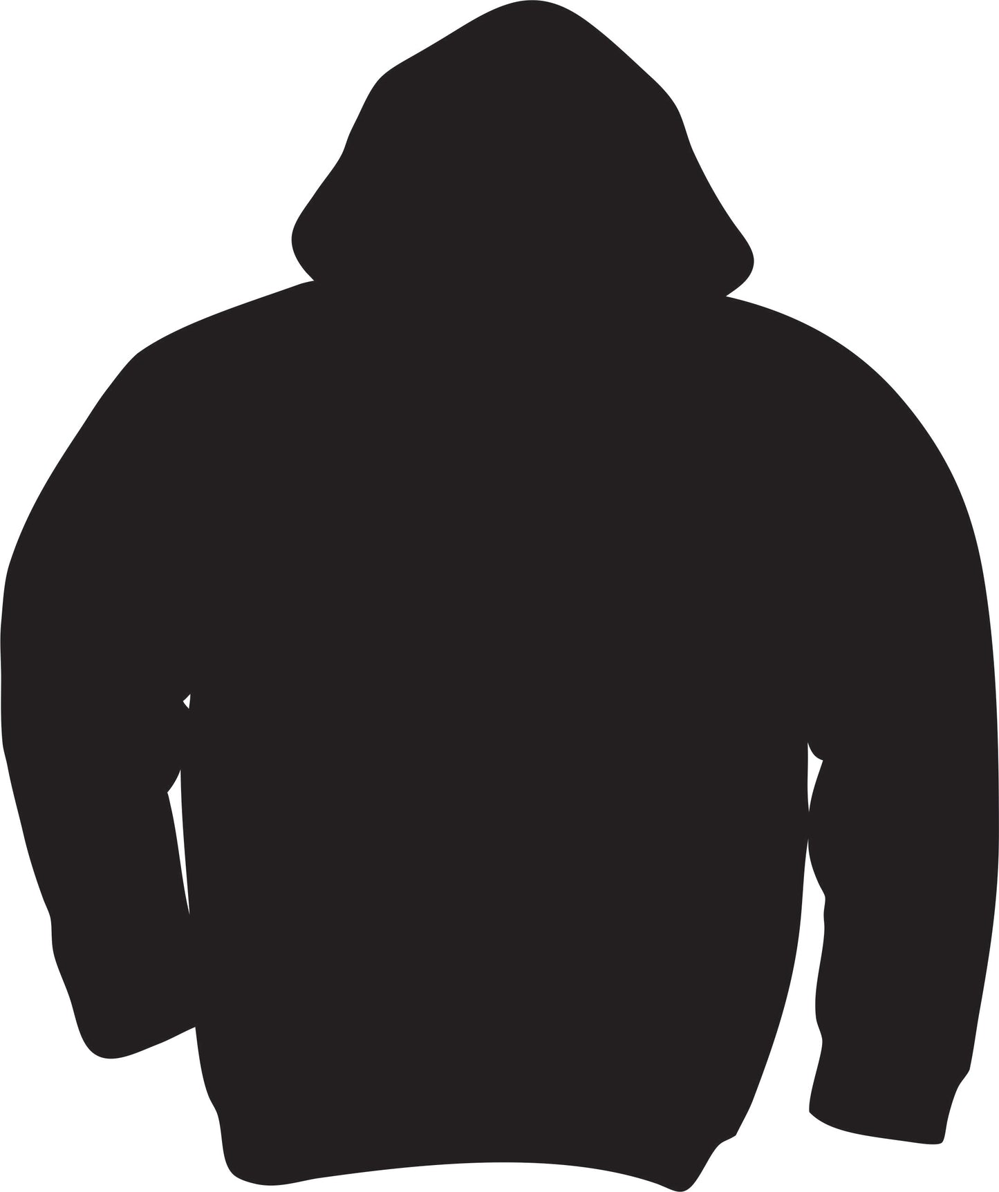 BLACK HOODY