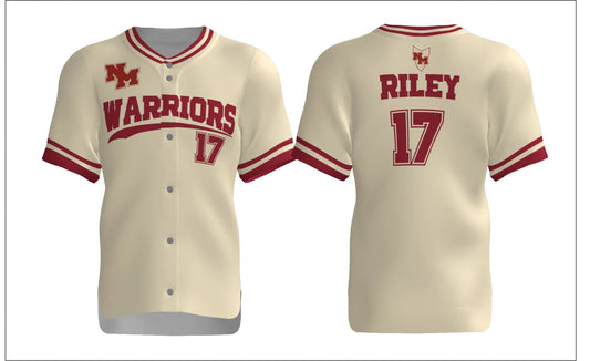 12U  BOYS TEAM JERSEY FULL BUTTON UP 2026