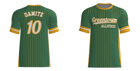 8U GREEN TEAM JERSEY