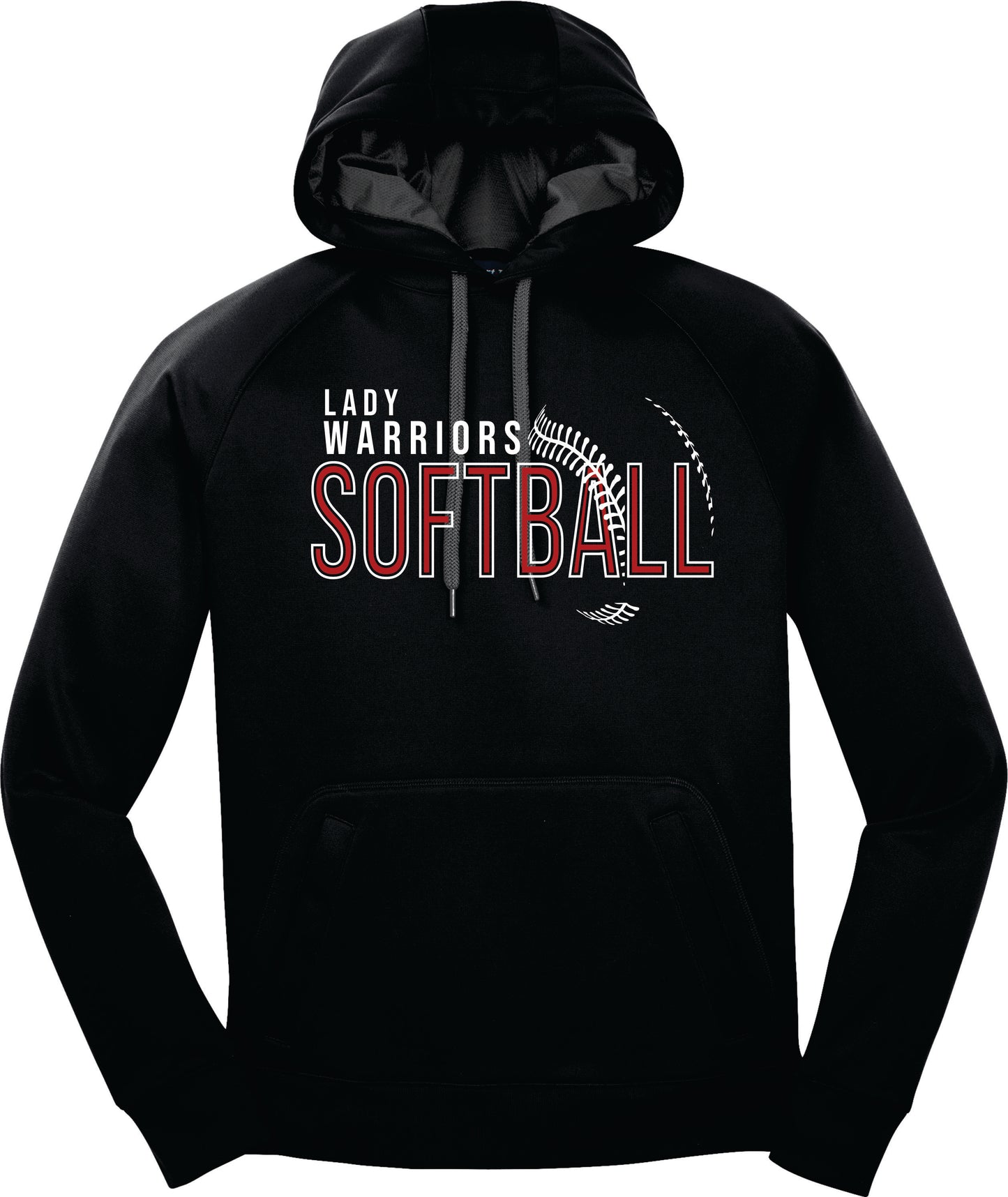 2026  GIRLS SOFTBALL DRI FIT HOODY 2
