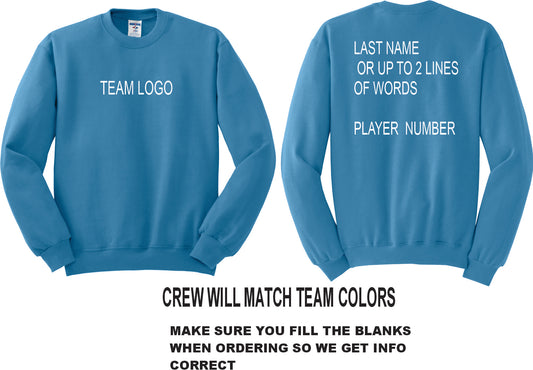 ROOKIE TEAM  CREW SWEATSHIRT