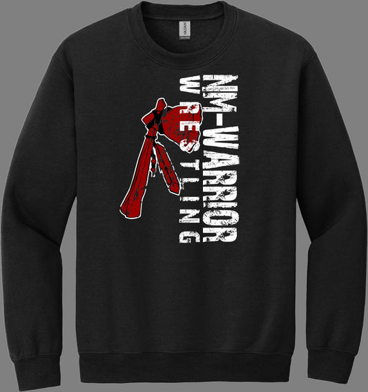 Warrior Wrestling 4  Crew Sweatshirt
