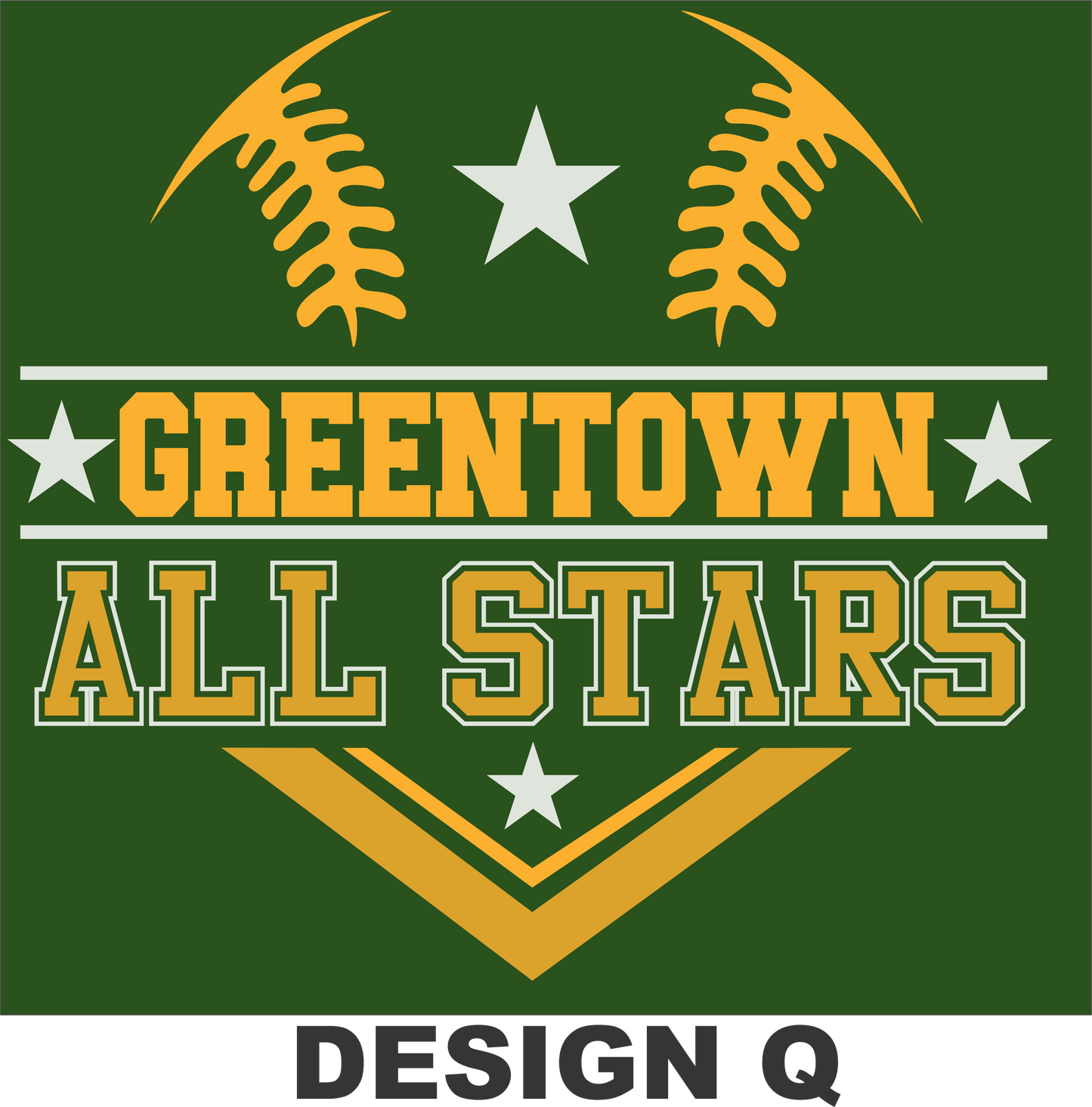 GREENTOWN ALL-STARS CREW SWEATSHIRT GREEN