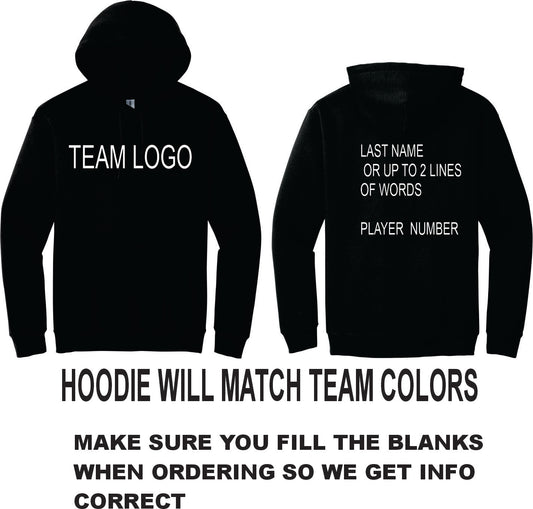 ROOKIE TEAM HOODIE SWEATSHIRT