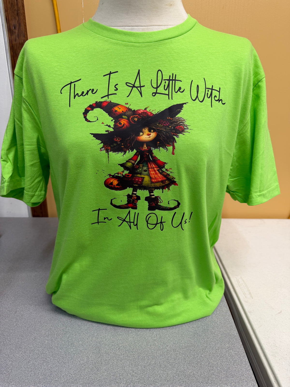 Lime Little Witch T-Shirt SM-4X