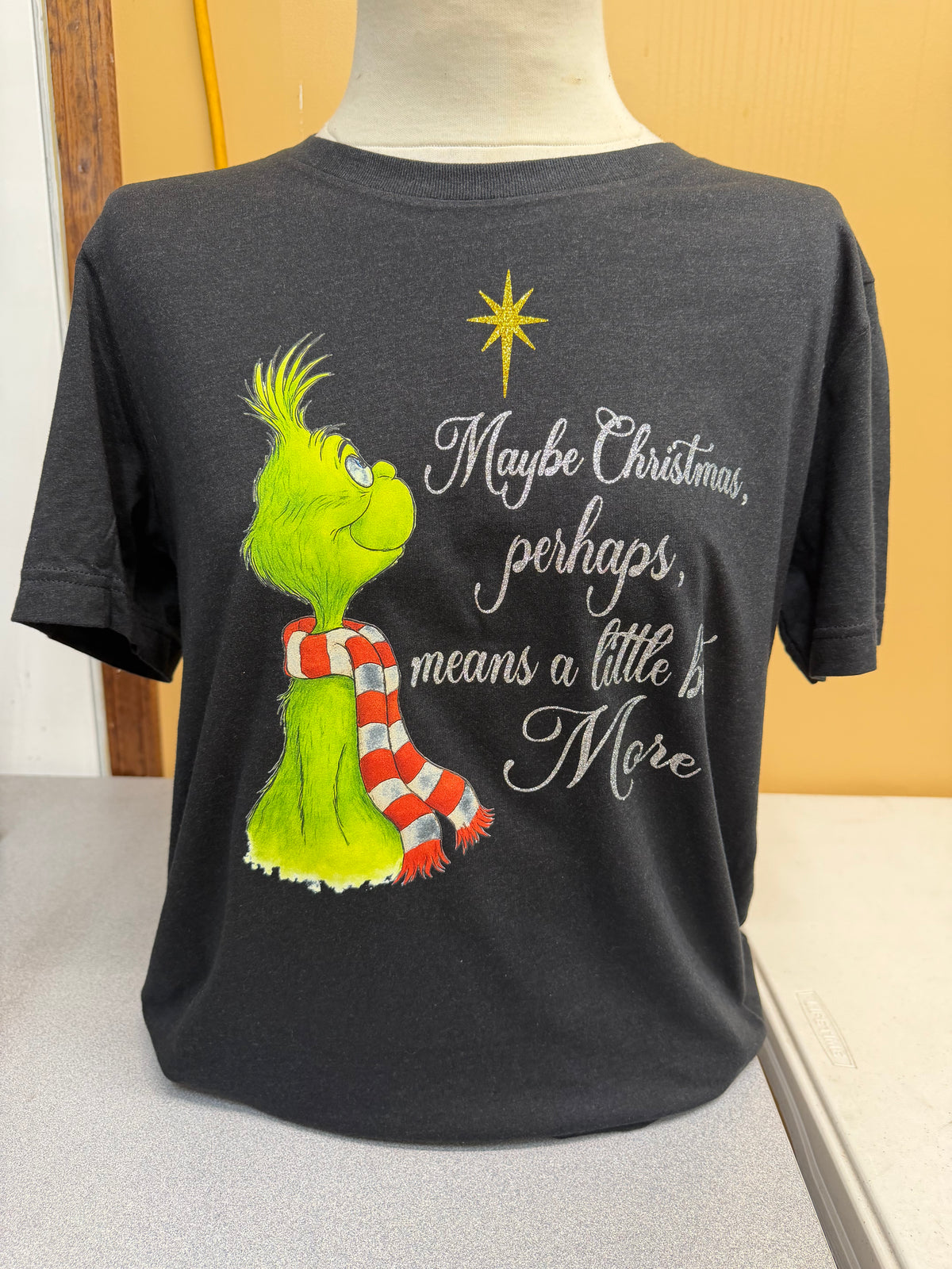 Black Grinch Sparkle T-Shirt SM-4X