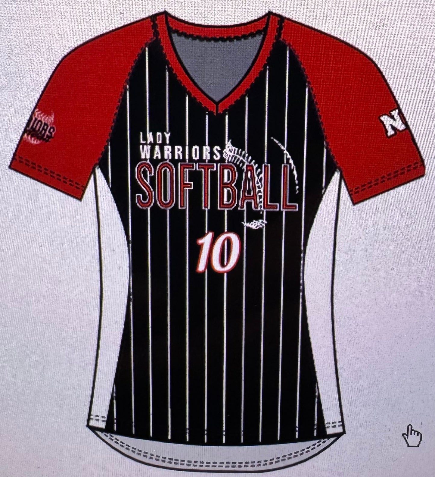 2026 JR HIGH GIRLS SOFTBALL TEAM JERSEY