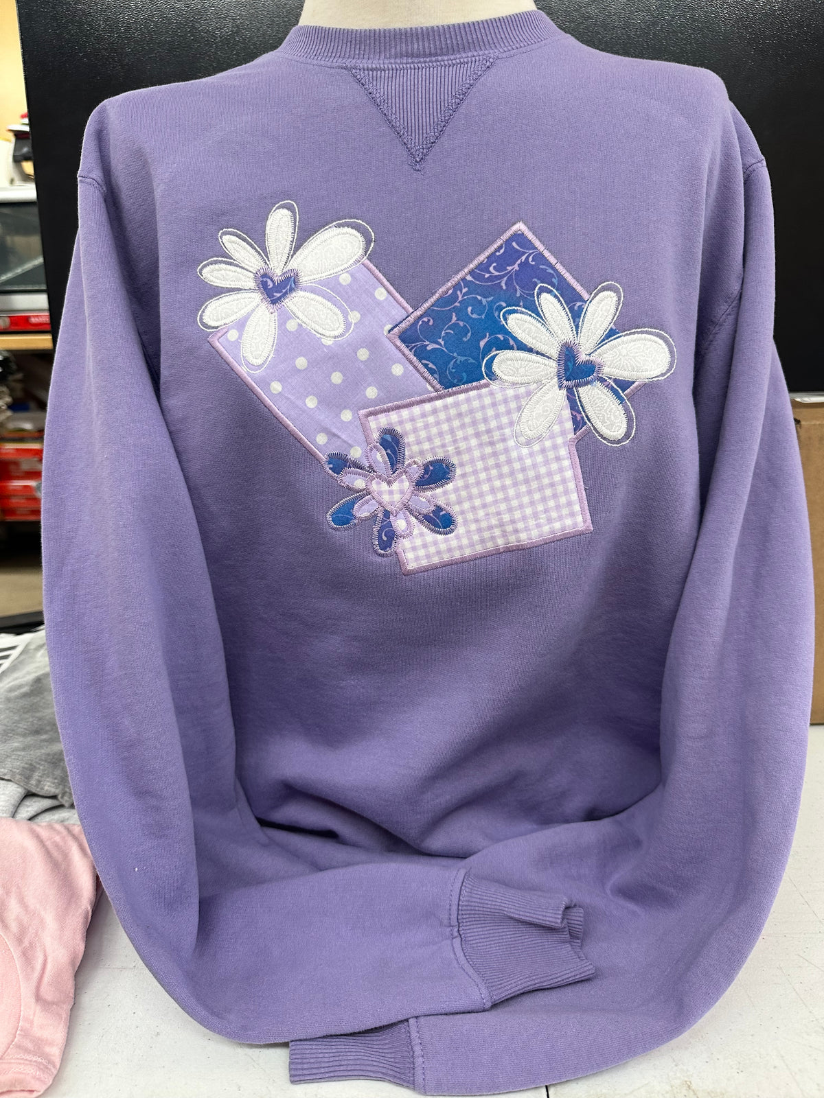 Purple Patch  Crew Sweatshirt  S-4X