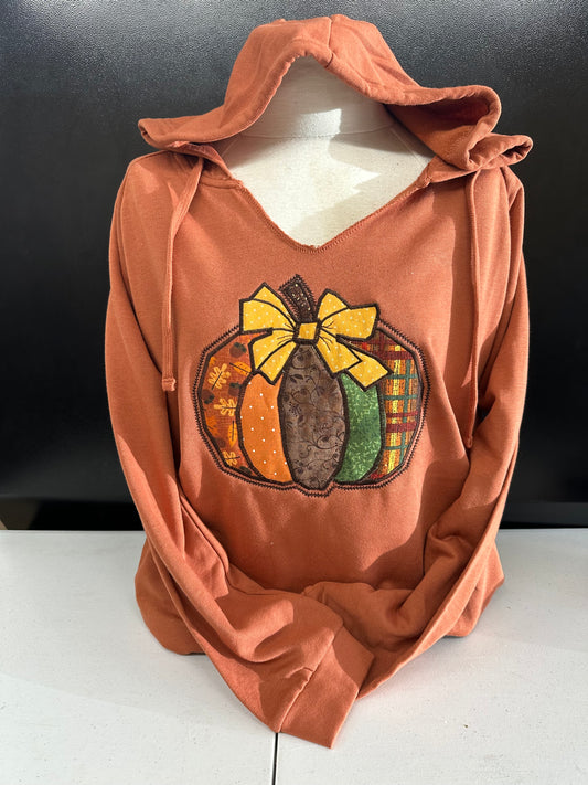 Beach Fleece Hoody (Rust Pumpkin) S-4X