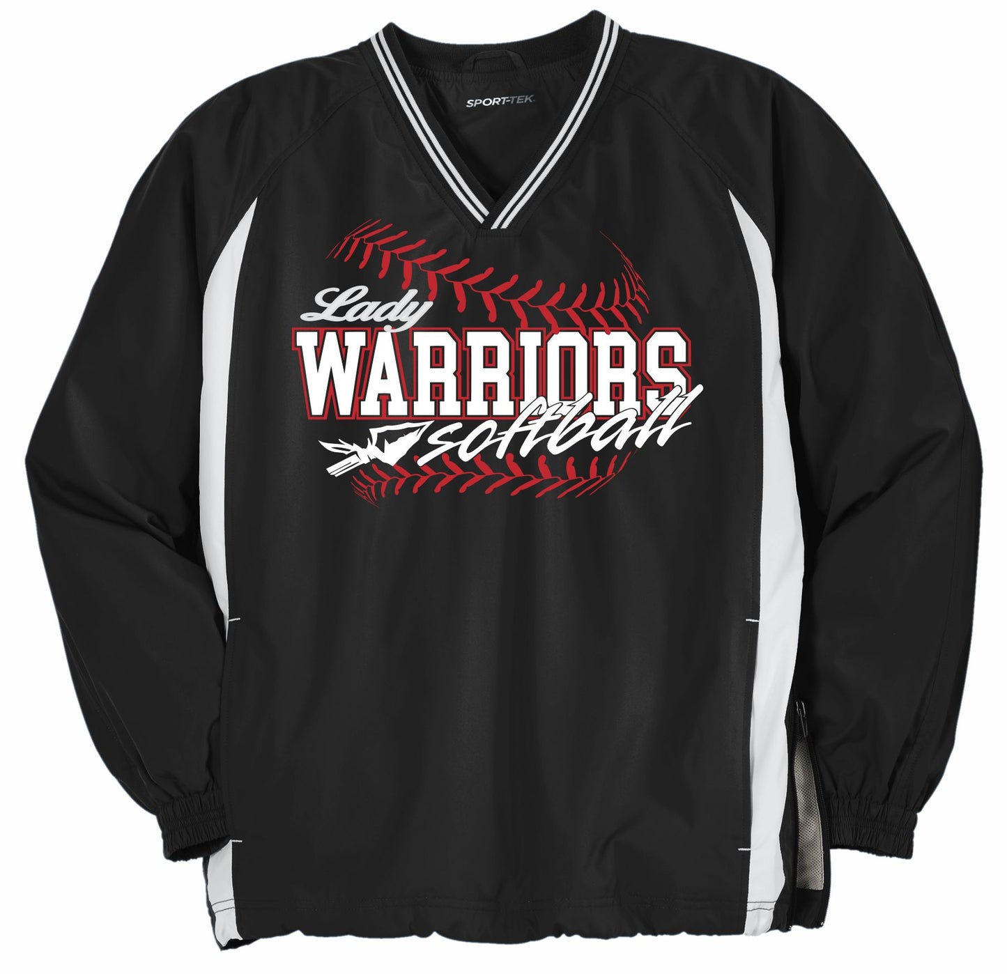 2025 JR HIGH GIRLS SOFTBALL V-NECK PULLOVER