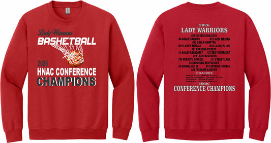 2026 LADY WARRIORS TEAM CHAMPIONSHIP CREW