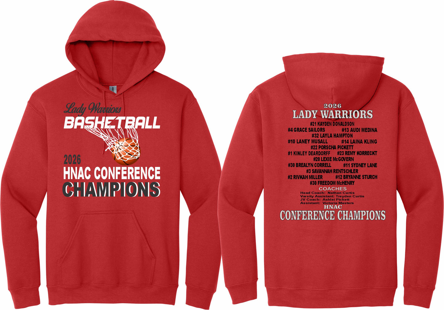2026 LADY WARRIORS TEAM CHAMPIONSHIP HOODY