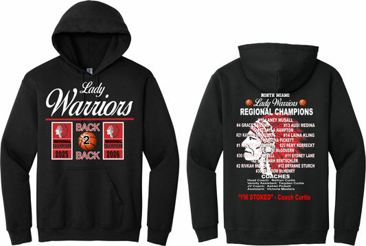 2026 LADY WARRIORS REGIONAL CHAMPIONSHIP HOODY