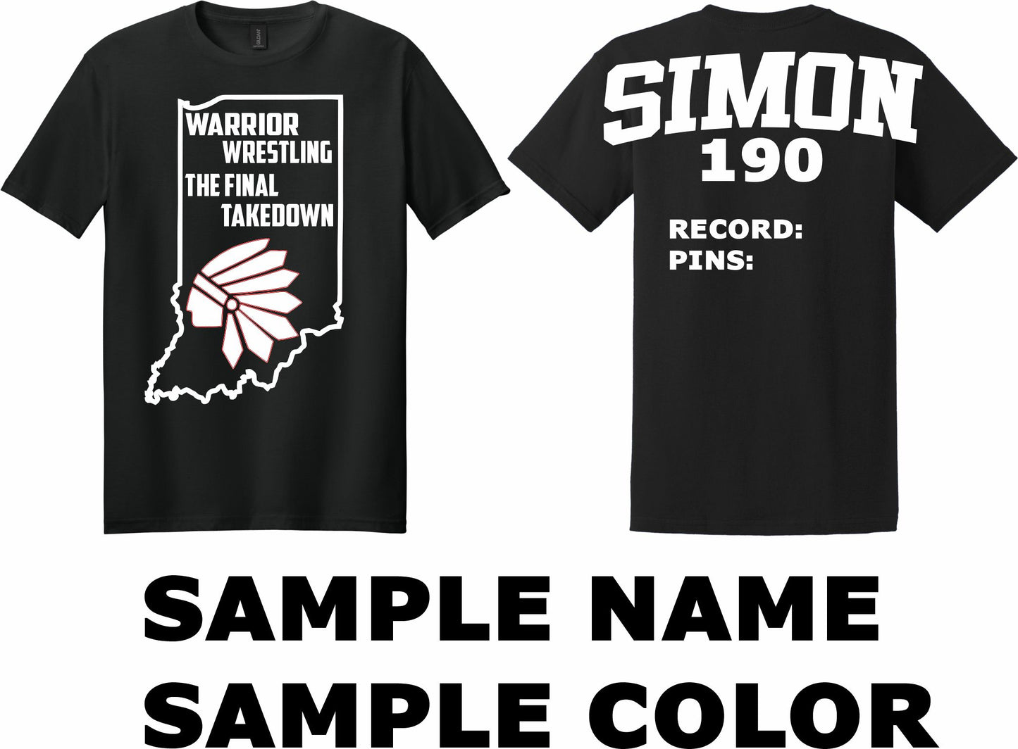 2026 WRESTLING INDIVIDUAL RECOGNITION GARMENT