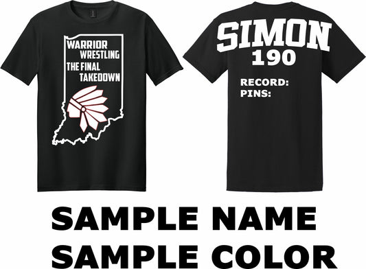 2026 WRESTLING INDIVIDUAL RECOGNITION GARMENT
