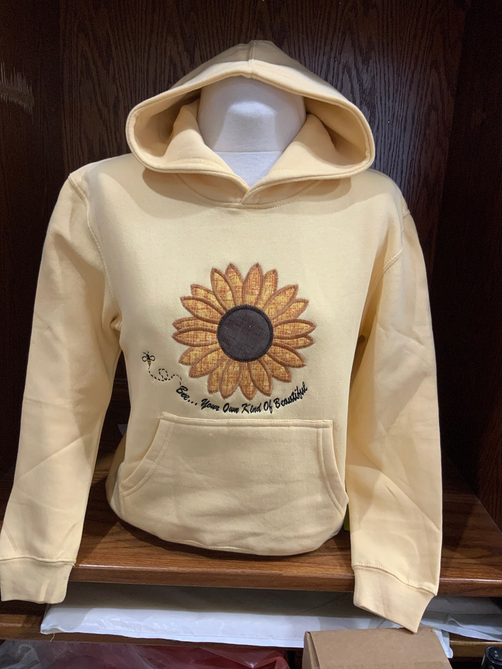 Lane 7 Sunflower  Hooded Sweatshirt