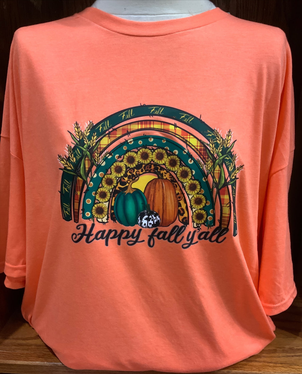 DTF  Happy Fall  T-Shirt SM-3X