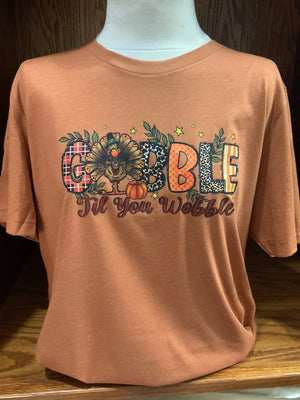 DTF Gobble/Wobble   T-Shirt SM-3X