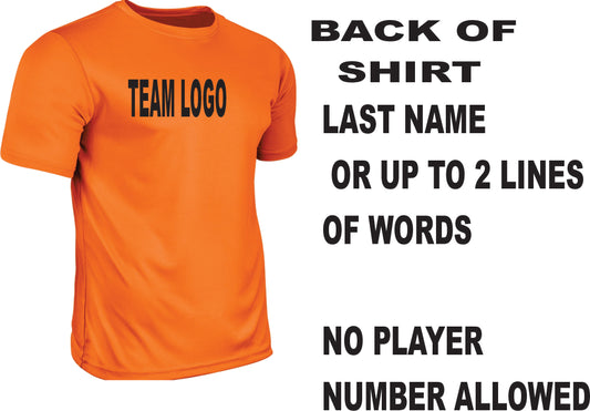 T-BALL TEAM (DRI FIT)  T-SHIRT