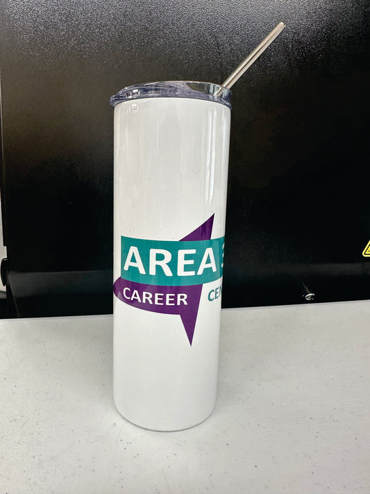 AREA 30 20 oz. Stainless Cup and Straw