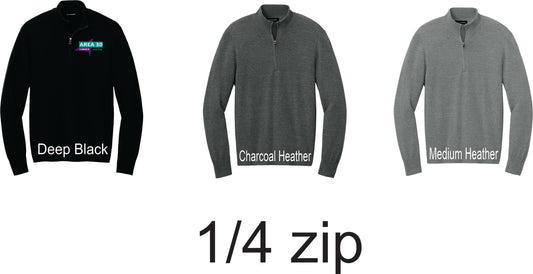 Area 30 1/4 Zip
