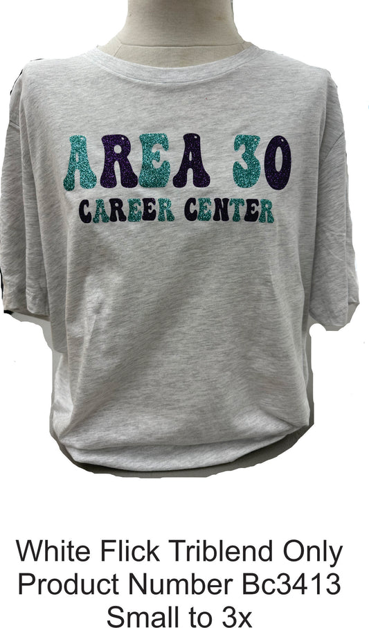 Area 30 Glitter T-Shirt