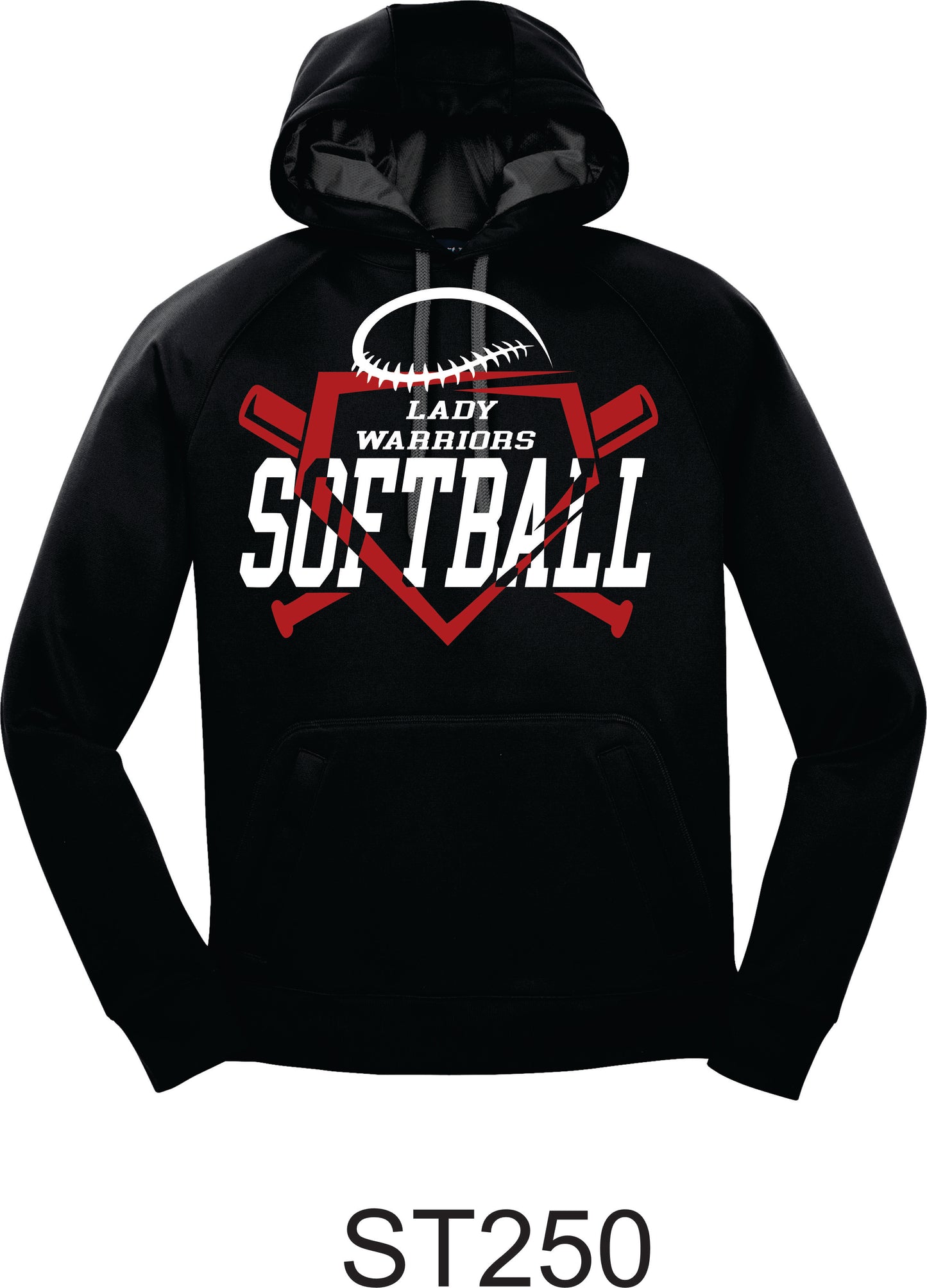 2026 JR HIGH GIRLS SOFTBALL DRI FIT HOODY