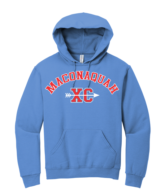 (Screened Design) JZ342 JERZEES® 996MR NuBlend® Unisex Hooded Sweatshirt