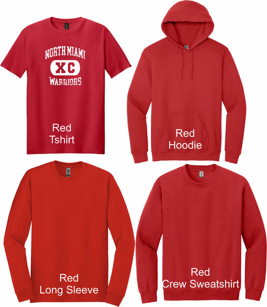 2025 Cross Country Garments in North Miami Red
