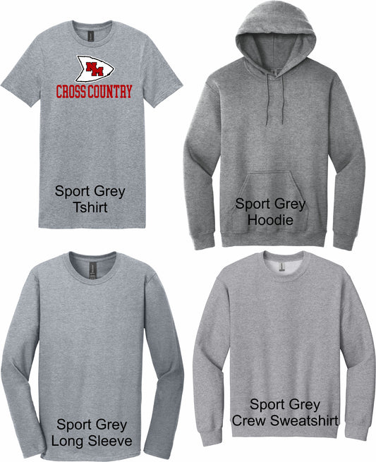2025 Cross Country Garments in Sport Grey
