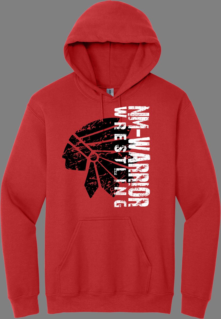 Warrior Wrestling Hoody Sweatshirt