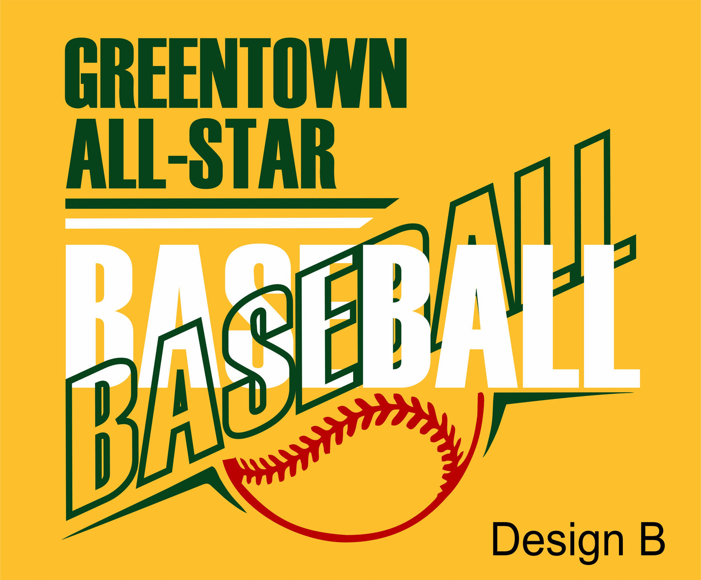 GREENTOWN ALL-STARS GOLD T-Shirt