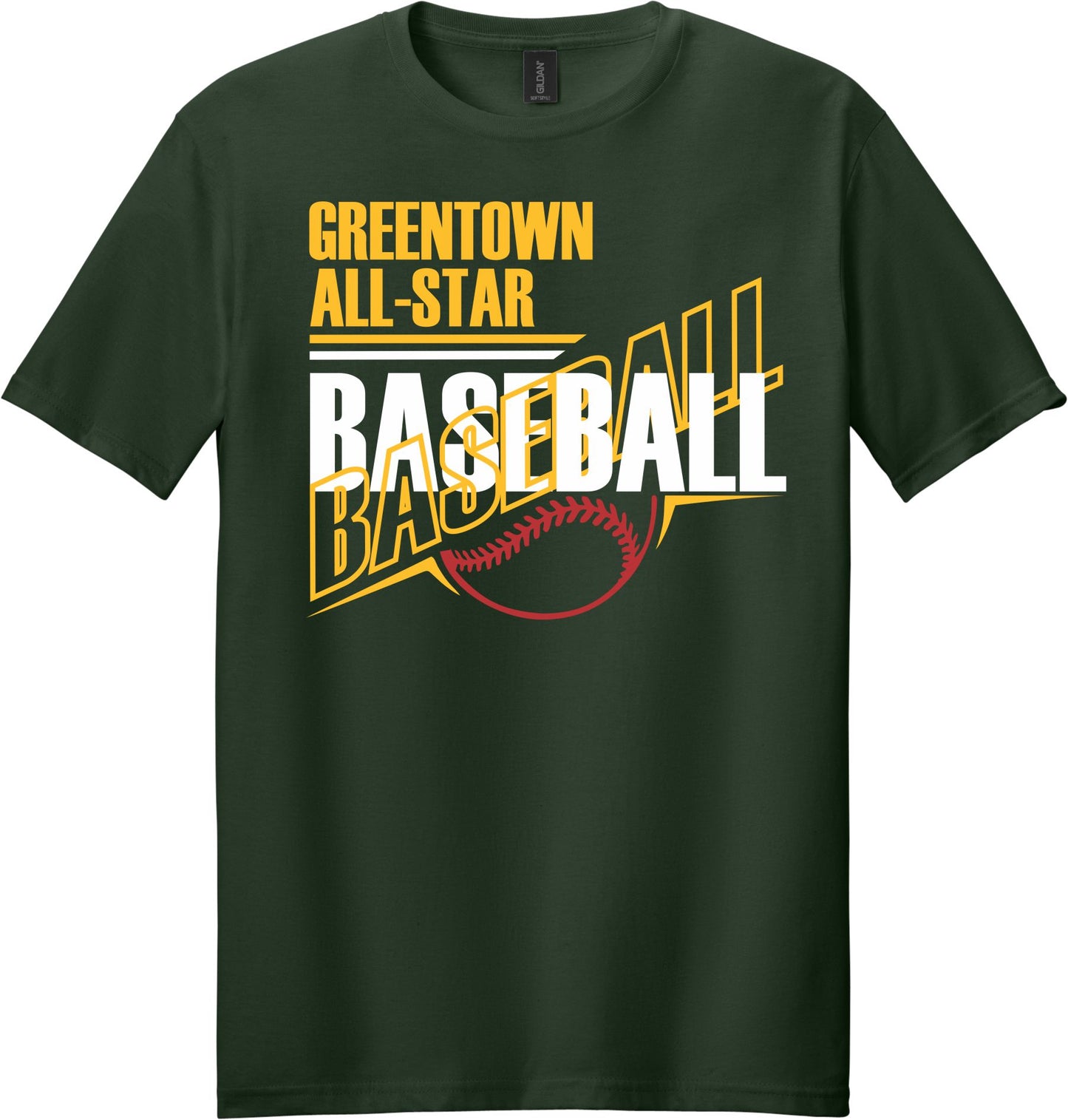 GREENTOWN ALL -STAR (DRI FIT)  T-SHIRTS
