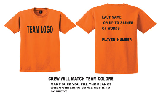 MAJOR LEAGUE TEAM (DRI FIT)  T-SHIRT