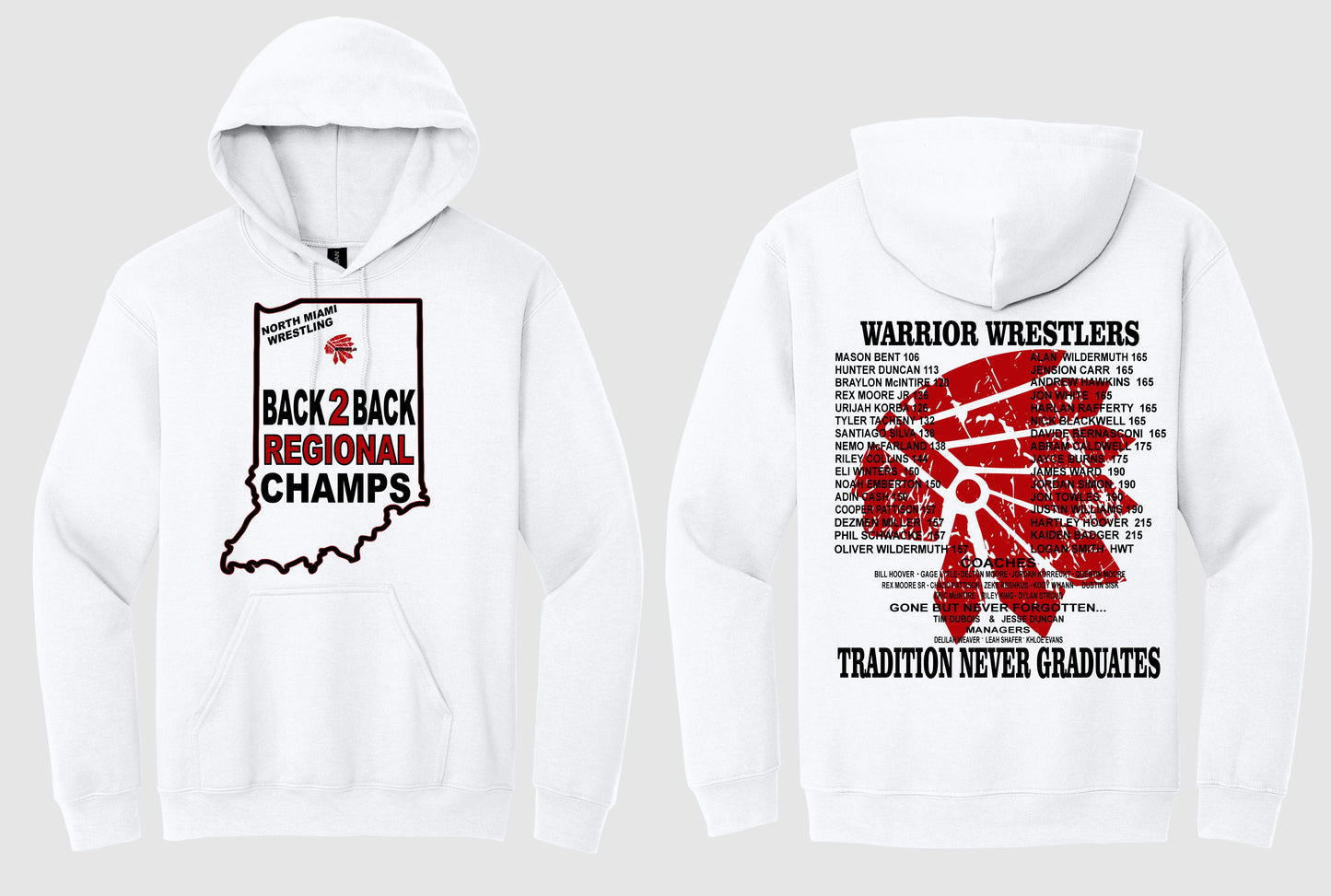 2026 BACK TO BACK REGIONAL TEAM CHAMPIONSHIP HOODY