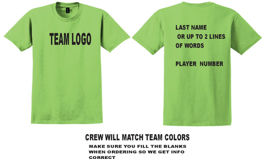 ROOKIE TEAM COTTON T-SHIRT